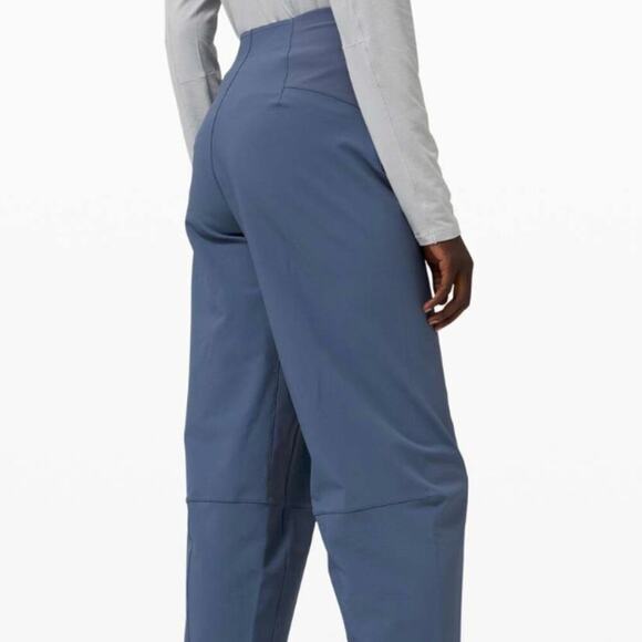 Lululemon Kosaten Pant *lululemon lab Ink Blue Size 10 - Picture 3 of 8